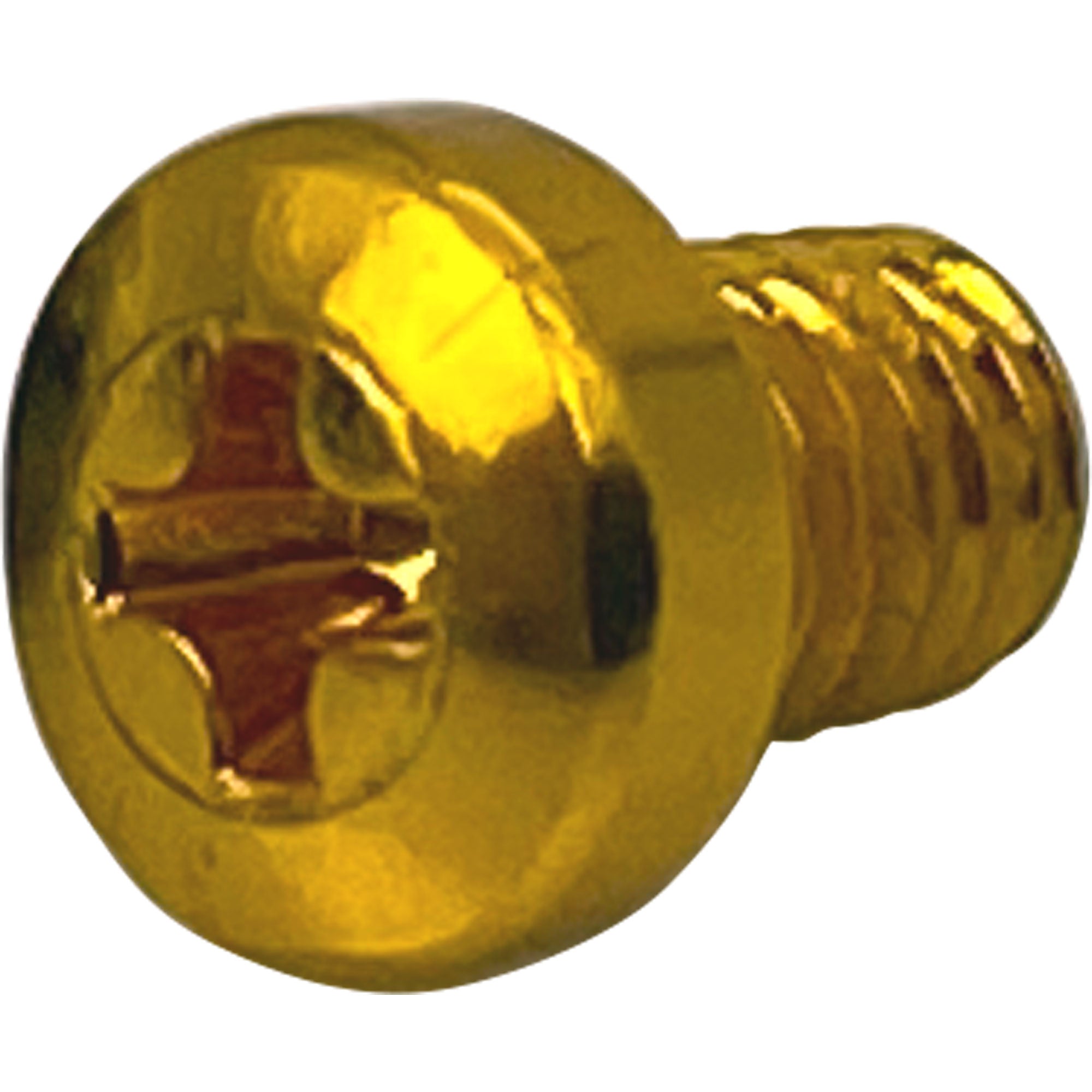 SquarePlug M3x4/Y Anodized Aluminum M3x4 Color Coding Screws (Yellow, 10 Pack)