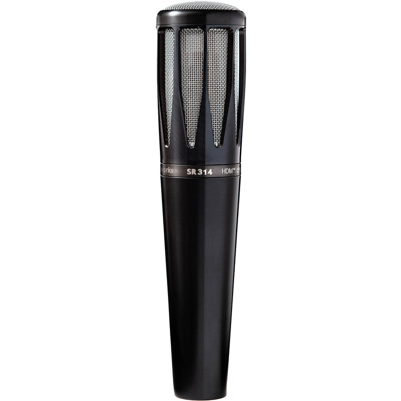 Earthworks SR314-SB Handheld Cardioid Vocal Condenser Microphone (Black with Stainless Steel Mesh)