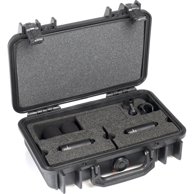 DPA d:dicate 2006C Stereo Pair with Clips and Windscreens in Peli Case
