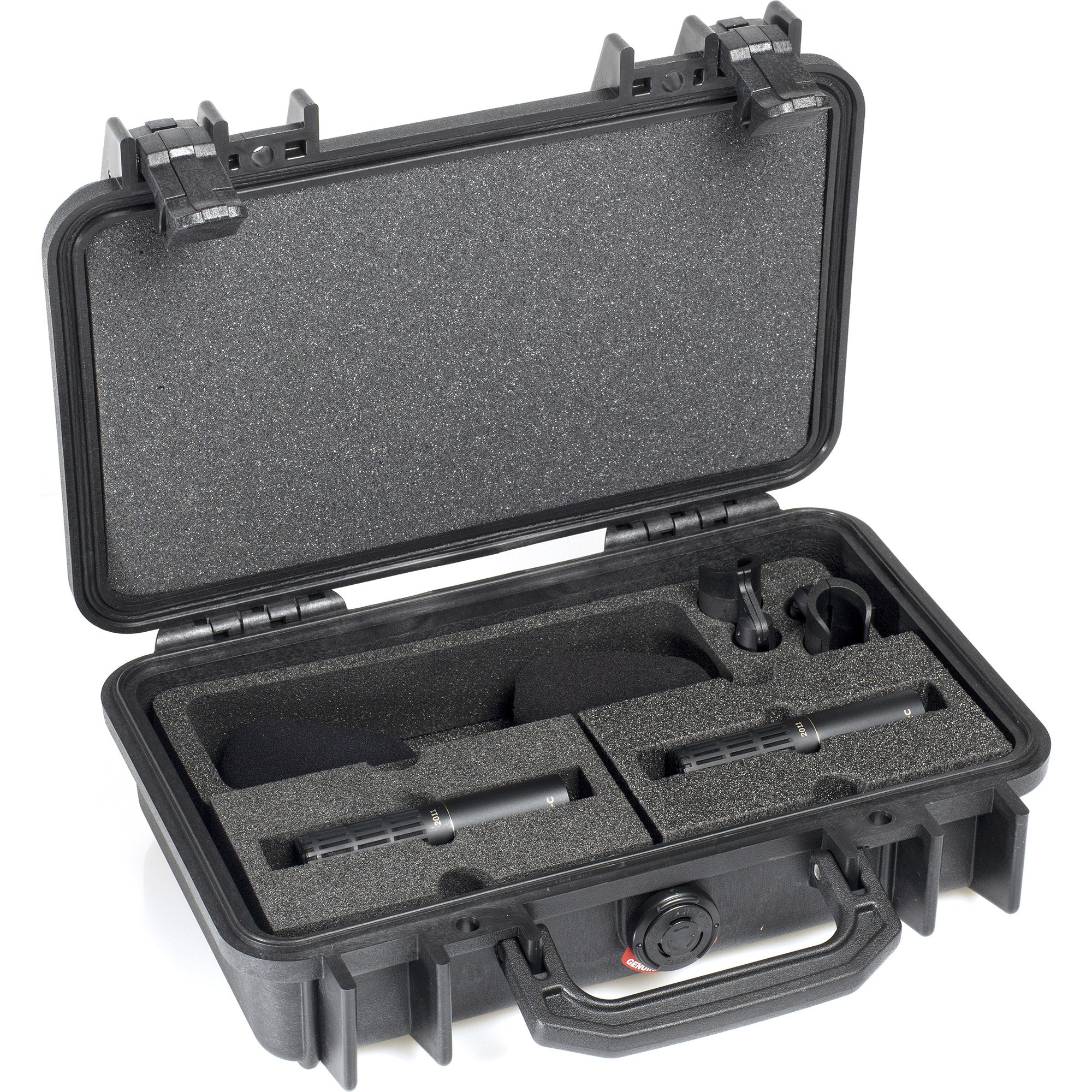 DPA ST2011C Stereo Pair 2011C Microphones with Clips and Windscreens in Peli Case