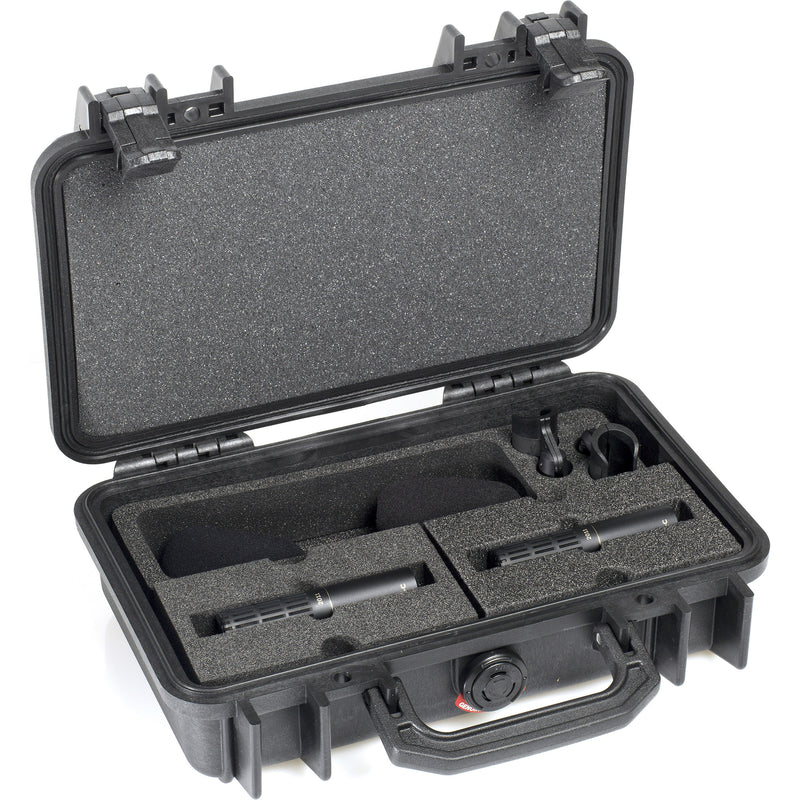 DPA d:dicate 2011C Stereo Pair with Clips and Windscreens in Peli Case