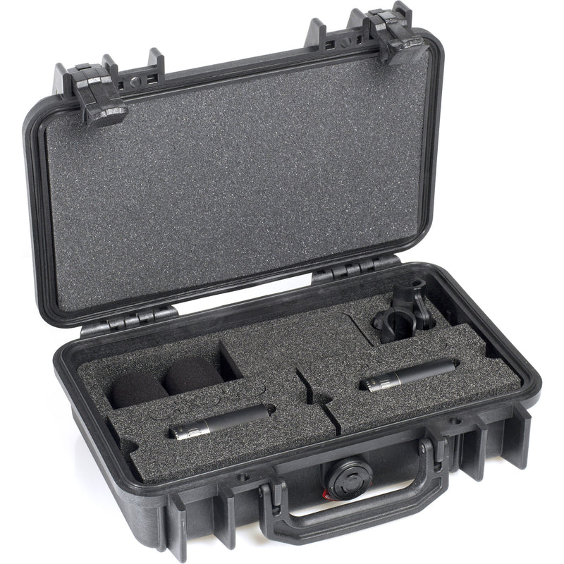 DPA d:dicate 4011C Stereo Pair with Clips and Windscreens in Peli Case