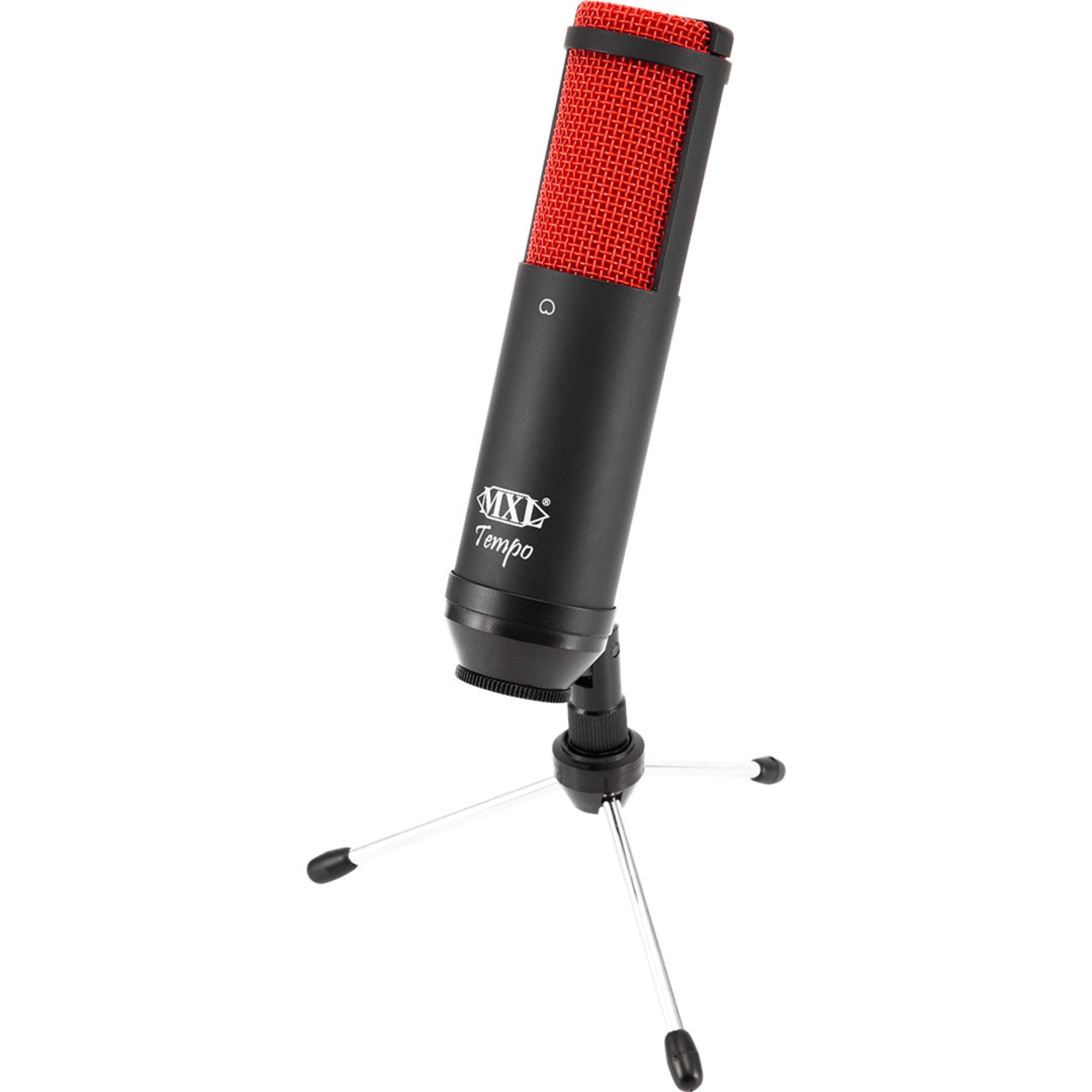 MXL Tempo USB Condenser Microphone (Black/Red)