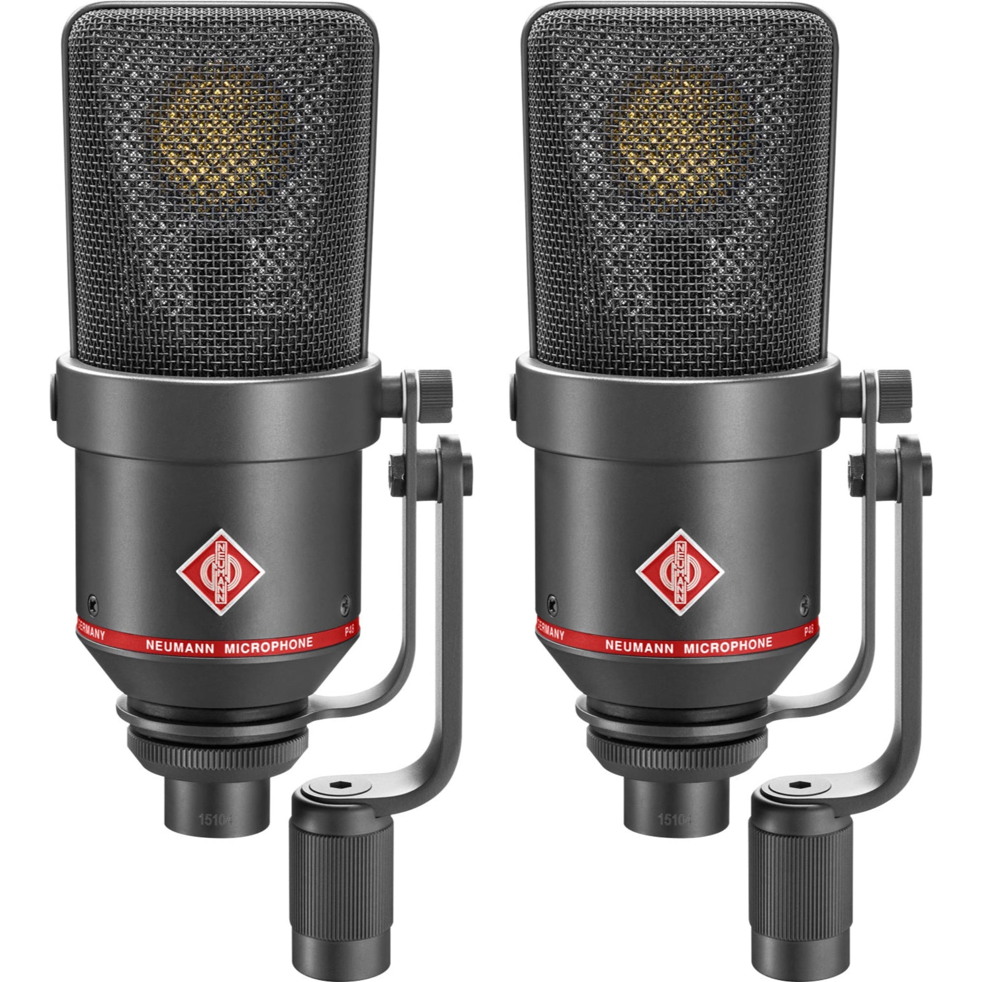 Neumann TLM 170 R Large-Diaphragm Multipattern Studio Condenser Microphone (Stereo Set, Black)