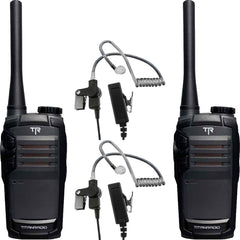 Titan Radio TR300 UHF Two-Way Radios (2 Pack with Surveillance Kits) Image 1