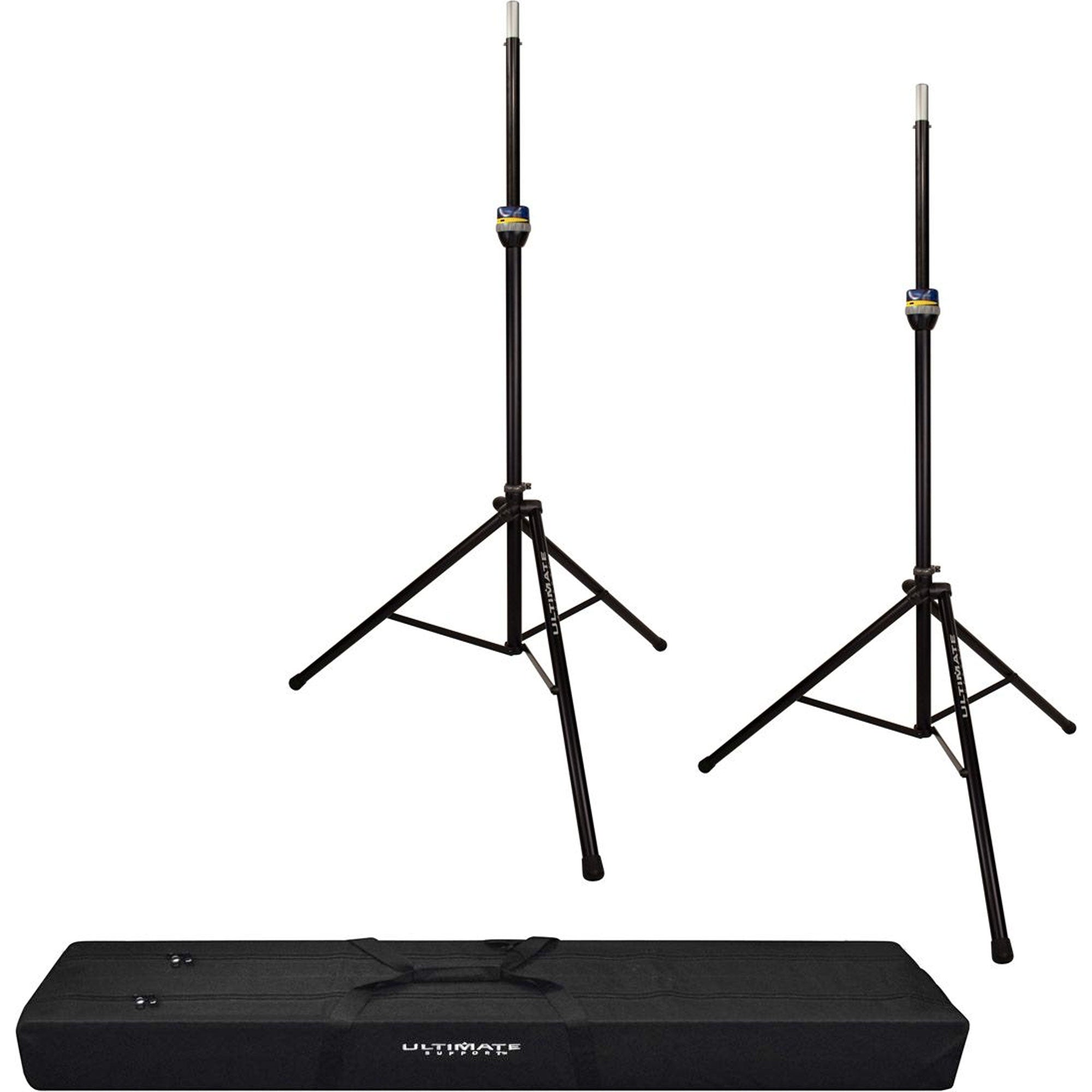 Ultimate Support TS-99B Tripod Speaker Stands Bundle