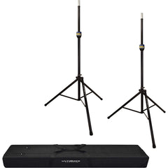 Ultimate Support TS-99B Tripod Speaker Stands Bundle Image 1