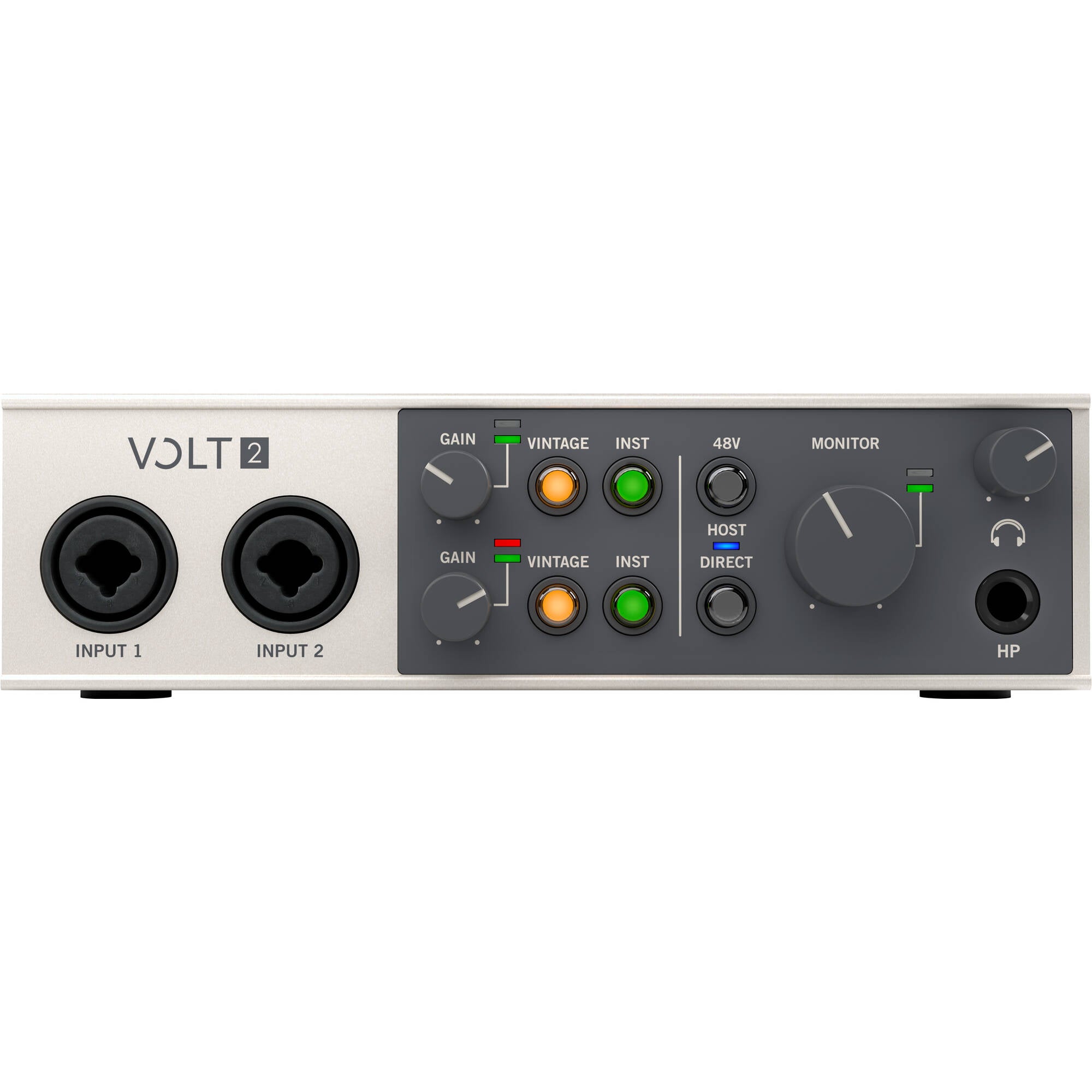 Universal Audio Volt 2 Portable 2x2 USB Type-C Audio/MIDI Interface