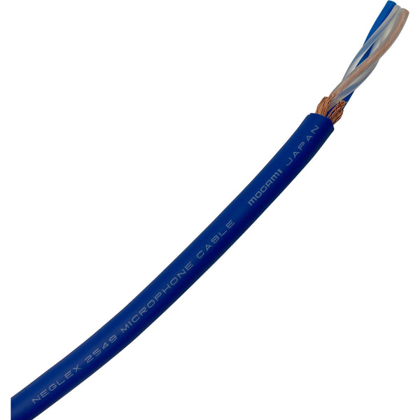 Mogami W2549 Long Run Mic Cable (Blue, By the Foot)
