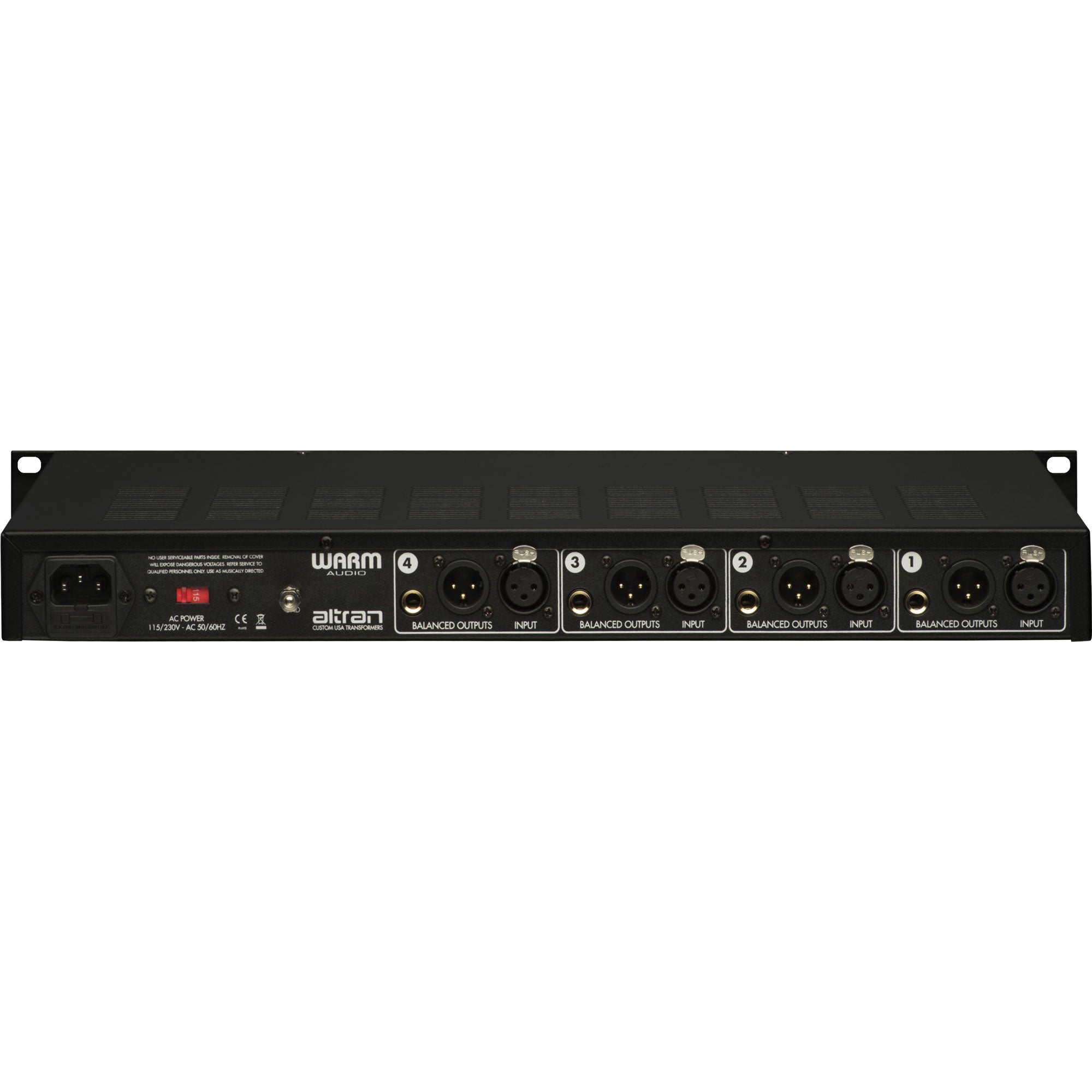 Warm Audio WA-412 Four Channel Microphone Preamp