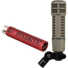 Electro-Voice RE20 Broadcast Announcer Microphone and Dynamite Bundle (Fawn Beige) Image 1