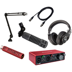 Electro-Voice RE20 Microphone with Podcasting Savings Bundle (Black) Image 1