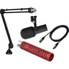 Shure SM7B Dynamic Vocal Microphone Broadcasting Bundle (Dynamite) Image 1