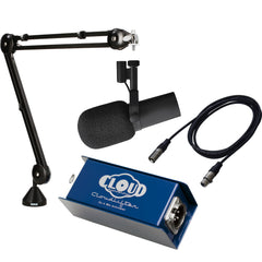 Shure SM7B Dynamic Vocal Microphone Broadcasting Bundle (Cloudlifter) Image 1