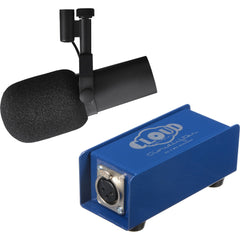 Shure SM7B Dynamic Vocal Microphone and Cloudlifter Bundle Image 1