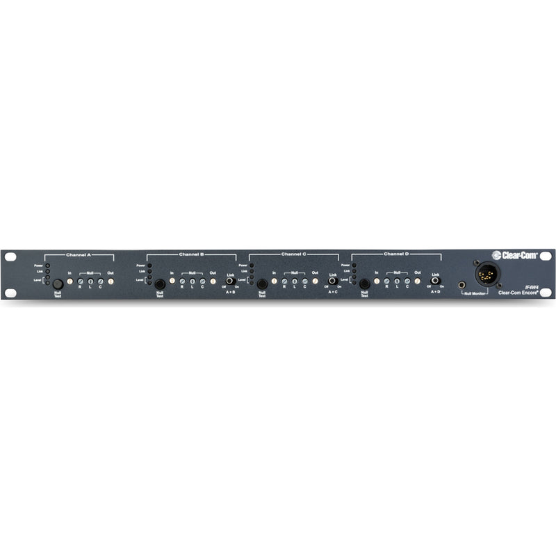 Clear-Com IF4W4 4-Channel 3- or 4-Wire Camera Interface