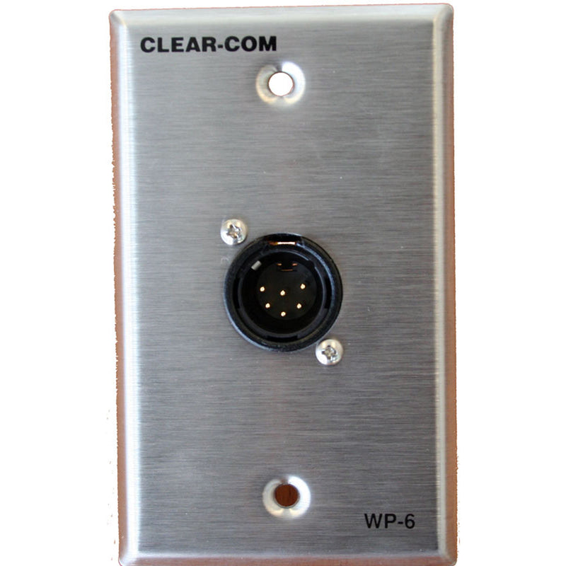Clear-Com WP-6 Intercom Wall Plate